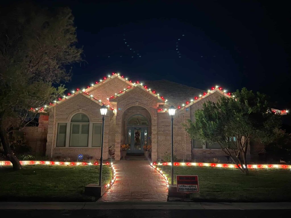 holiday lighting installation Georgetown TX